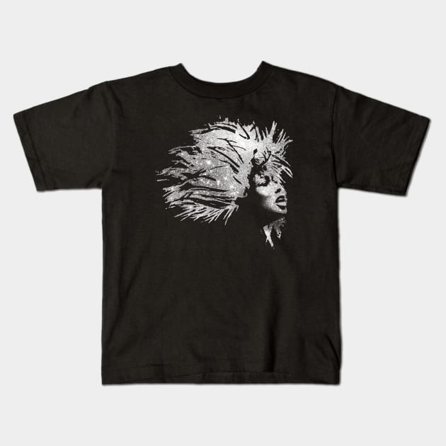 Vintage Tina turner 90S Kids T-Shirt by jadul499